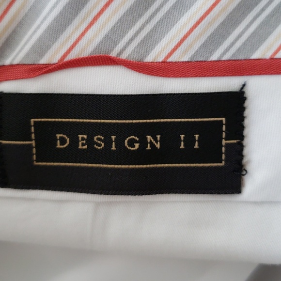 DESIGN II mens tan formal pleated pants - Picture 3 of 6